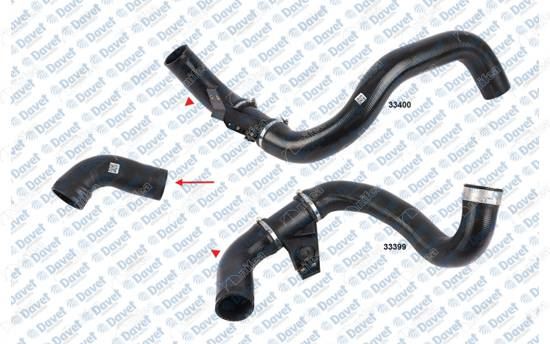 NIFEA 33423 Turbo Intercooler Hortum Kucuk Plastik Metal Haric M.Sprinter 208-308-408-411-413-413 Cdi.  00>07
